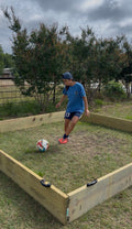 The Rebound Box Basic soccer rebound trainer